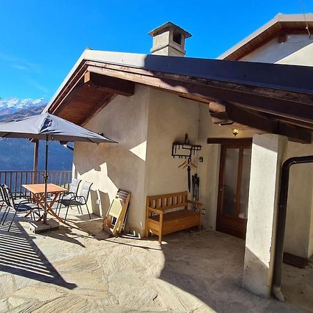 Independent Chalet With Breathtaking View Villar Pellice Eksteriør billede