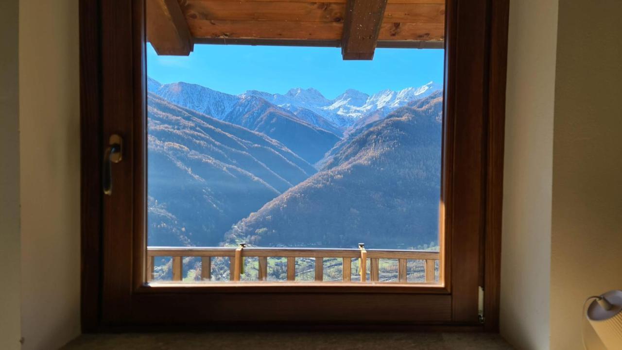 Independent Chalet With Breathtaking View Villar Pellice Eksteriør billede